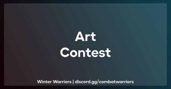 Winter Warriors - Art Winners